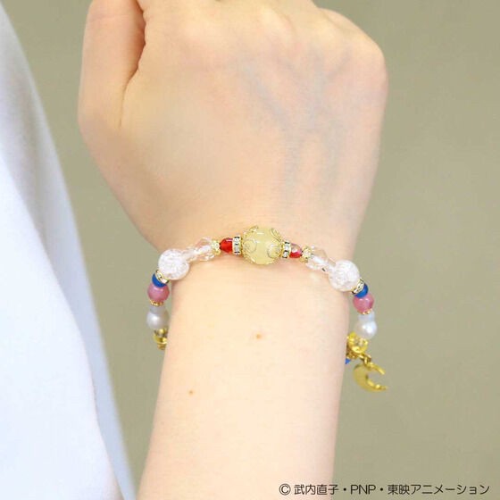 PRE-ORDER : Pretty Guardian Sailor Moon x Anaguma (by Anahita stones) Natural Stone Bracelet (11 types in total)