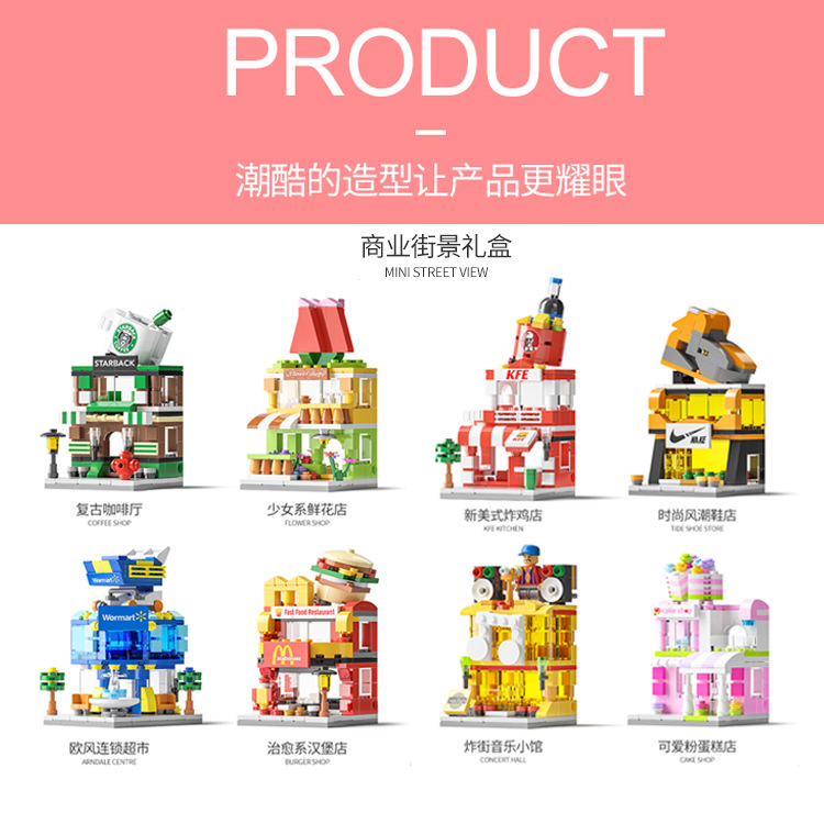 Mini Street View - Lele Brothers 8537, 8613 Fast Food & Food Truck - KFC, McDonald, Starbucks, Walmart’s