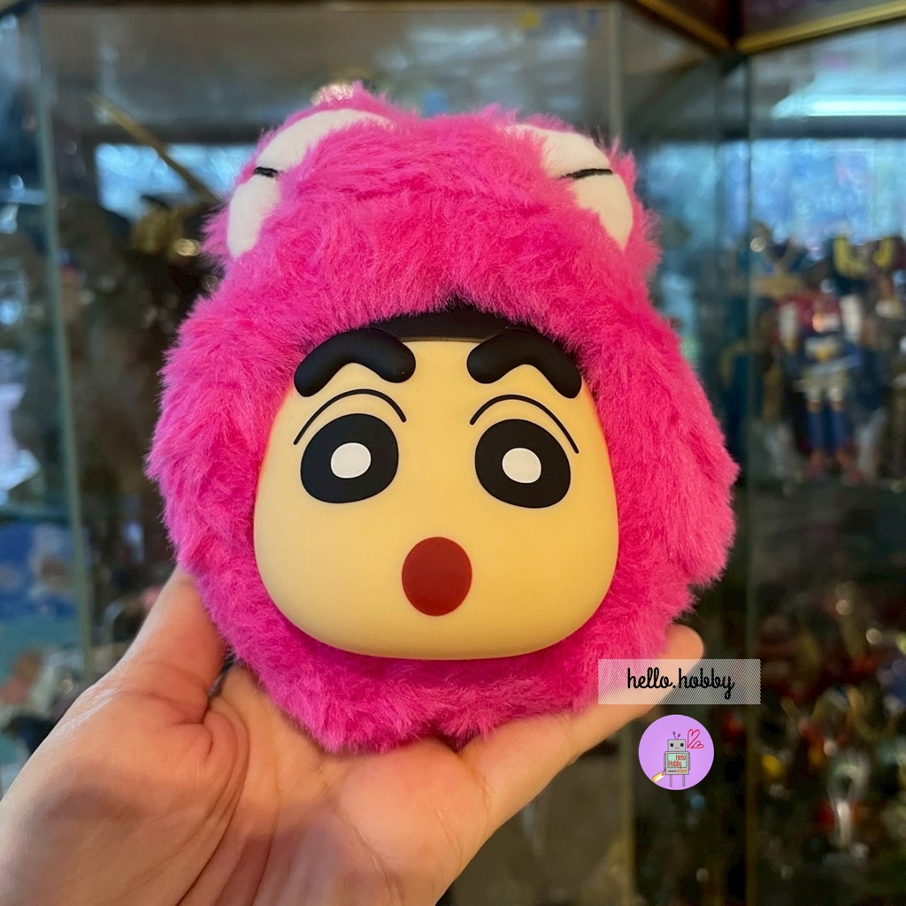 พวงกุญแจ ชินจัง ลิขสิทธิ์แท้ Crayon Shinchan Doll Buckle Animal Costume Plush Keychain by Futabasha