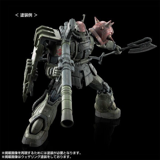 PRE-ORDER : HG 1/144 ZAKU Ⅱ F TYPE CHUBS & KALE + ZAKUⅡ (UNIDENTIFIED TYPE) SOLARI CUSTOM PARTS SET (RFV) Plastic Model