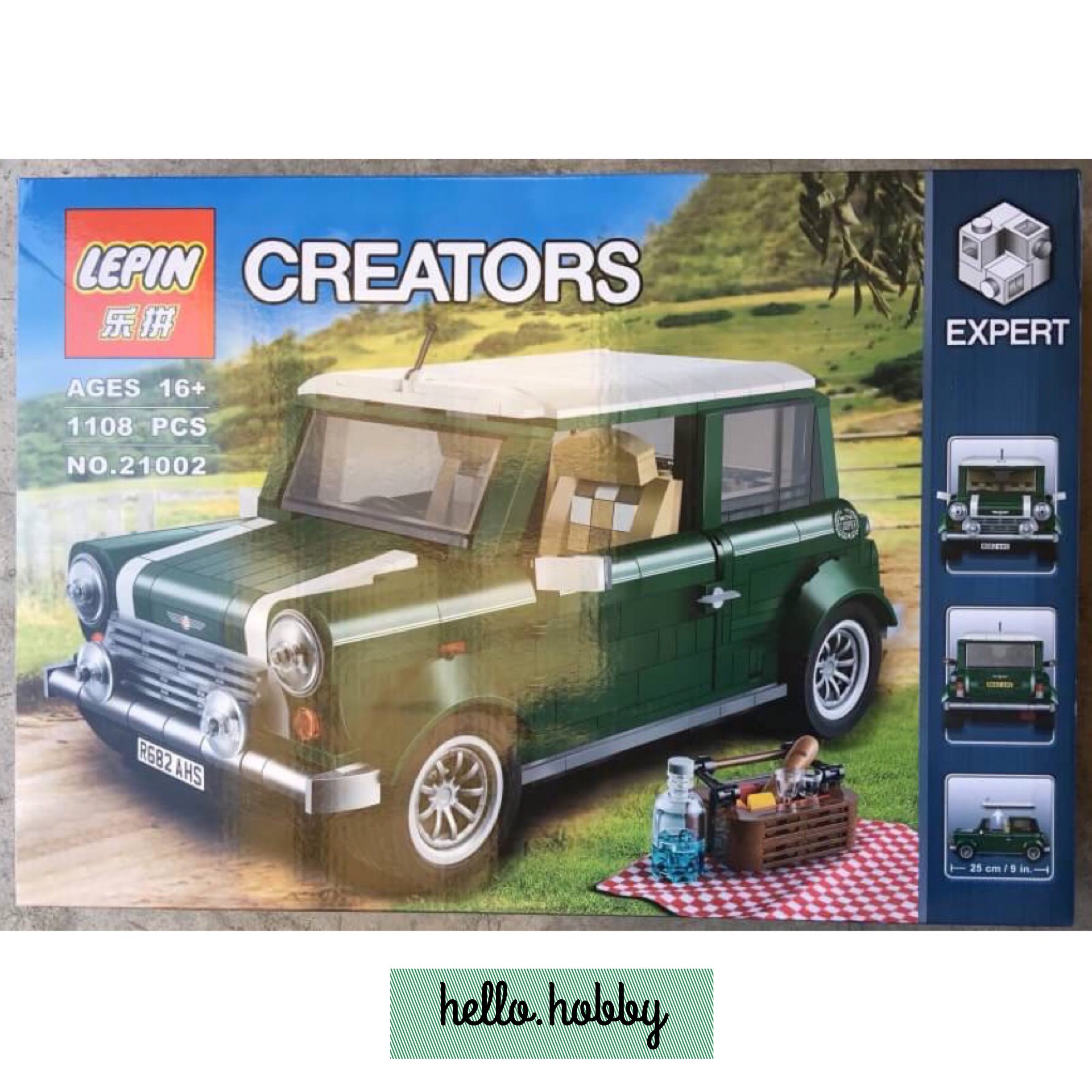 Lepin 21002 Mini Cooper 1108pcs