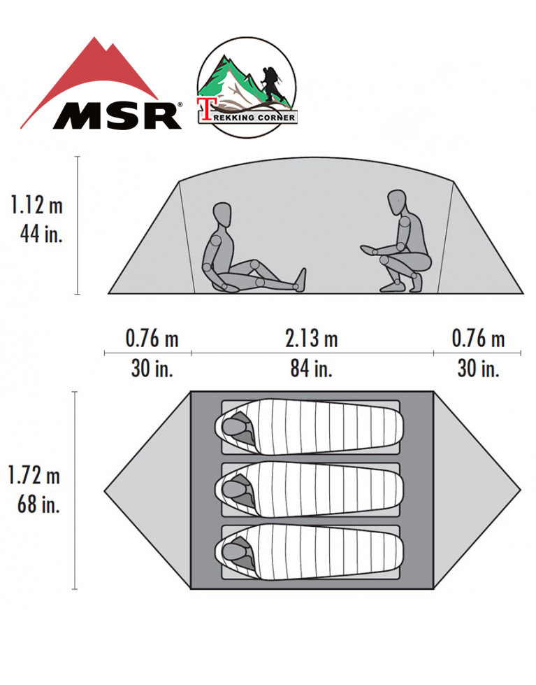เต็นท์ MSR Mutha Hubba NX V2