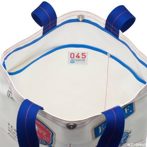 PRE-ORDER : STRICT-G JAPAN Yokohama Canvas Bag "Mobile Suit Gundam" Musette Tote Bag