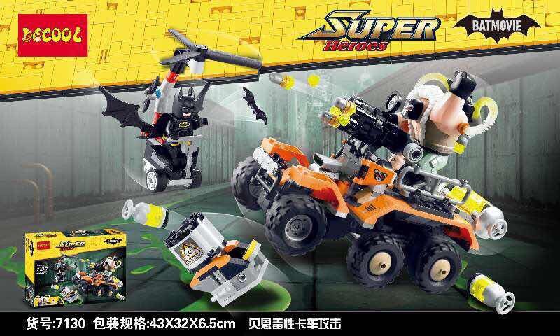Decool 7130 Bane Toxic Truck Attack 366pcs