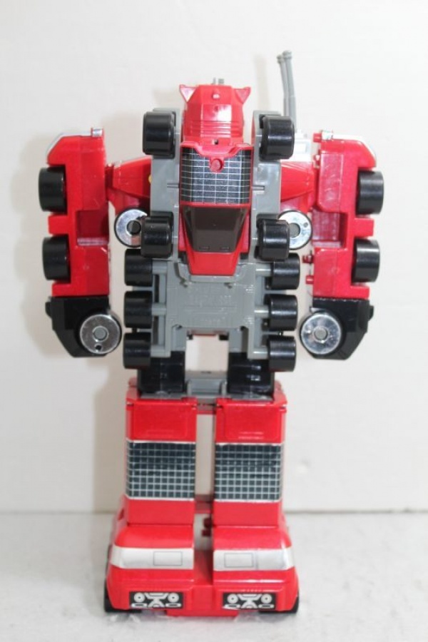 DX Chogikin GD-13 Seijuu Sentai Gingaman - DX Giga Rhino by Bandai (มือสอง ขาดชิ้นส่วนหลายชิ้น)