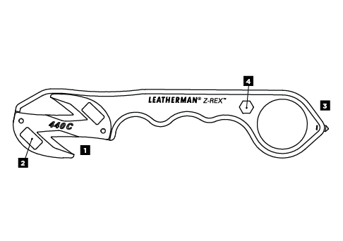 เครื่องมือ Leatherman Z-Rex