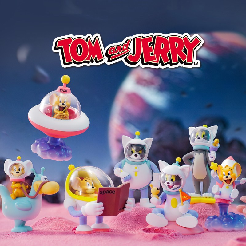 Blind Box - Tom and Jerry - Space Travel Series by 52toys (Set of 6+1 secret)