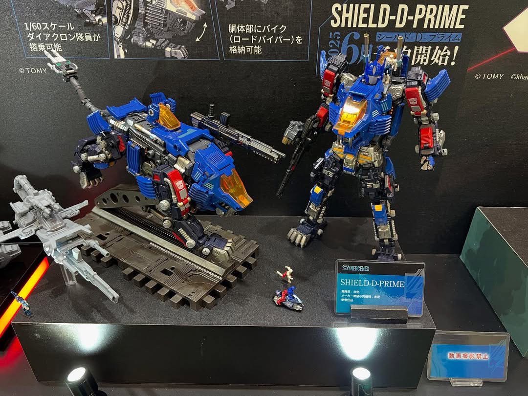 Pre-order : T-Spark Synergenex: Diaclone x Transfomers x Zoids Shield-D-Prime by Takara Tomy