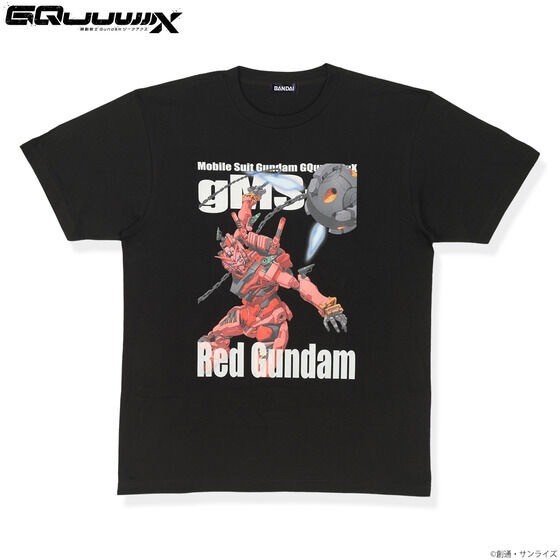 PRE-ORDER : Mobile Suit Gundam GQuuuuuuX Full Color T-Shirt Red Gundam