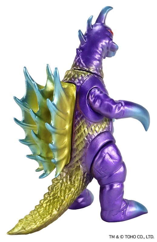 Godzilla - CCP Middle Size Series Vol.11 Gigan Purple Metallic Ver. Soft Vinyl by CCP (Lot JP)