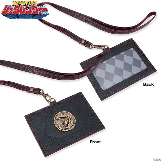 PRE-ORDER : Kyoryu Sentai Zyuranger Genuine Leather ID Pass Case (2 types in total)