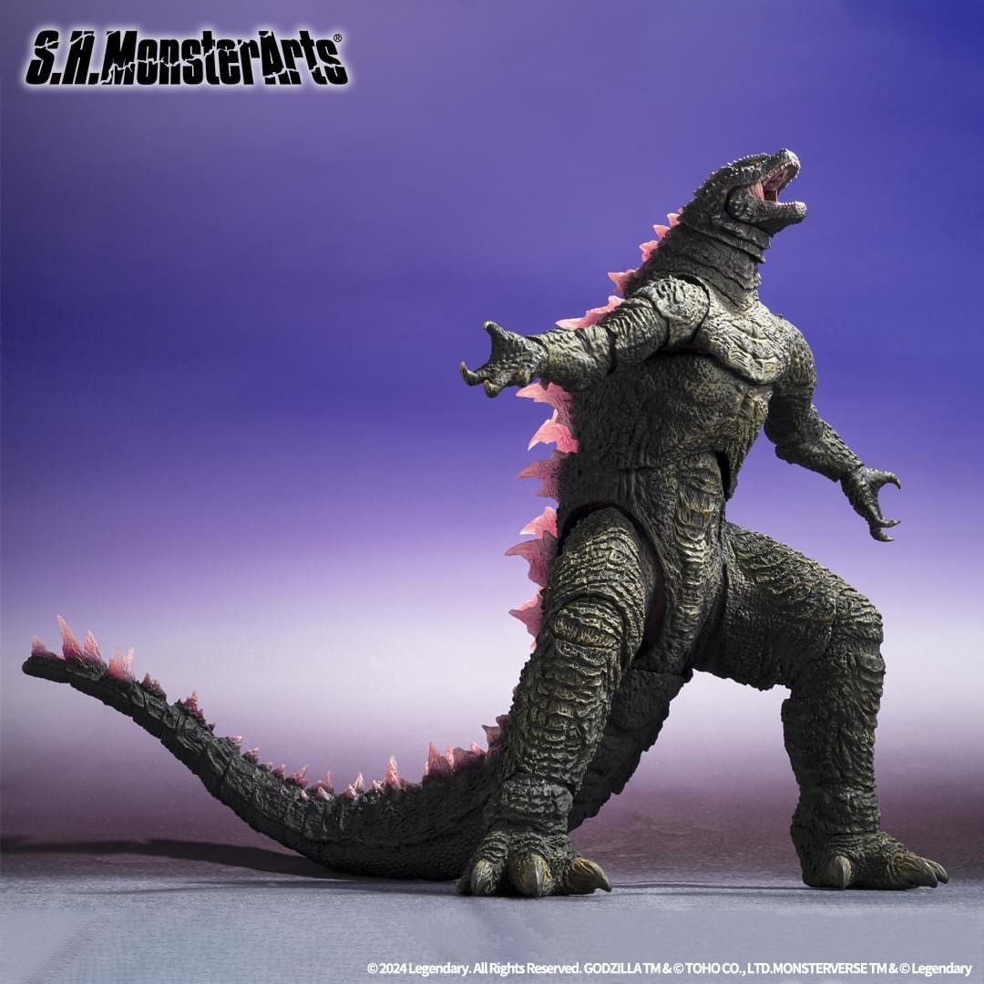 PRE-ORDER : S.H.MonsterArts GODZILLA (2024) EVOLVED Ver. FROM GODZILLA × KONG: THE NEW EMPIRE
