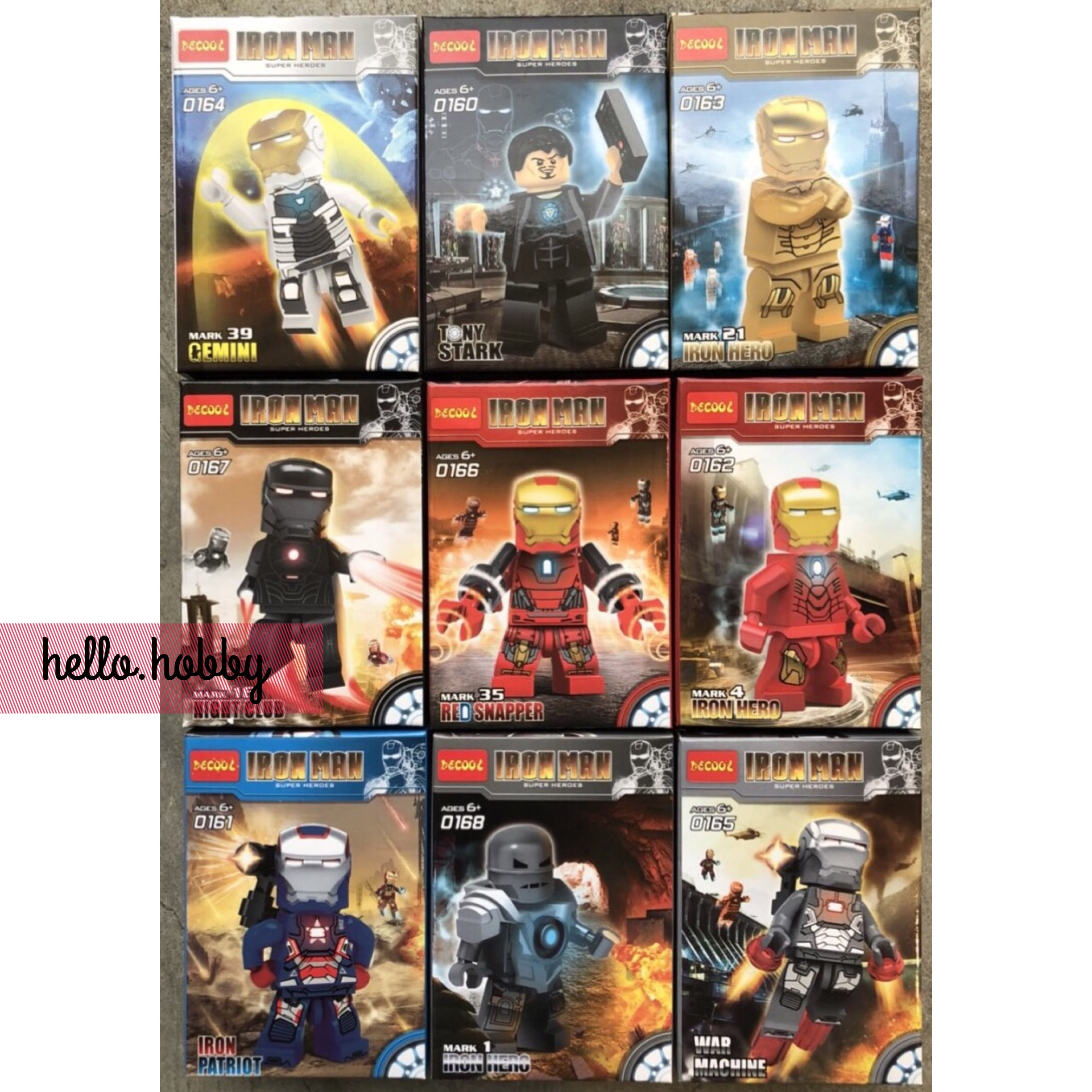 Decool 0160-0168 Iron Man