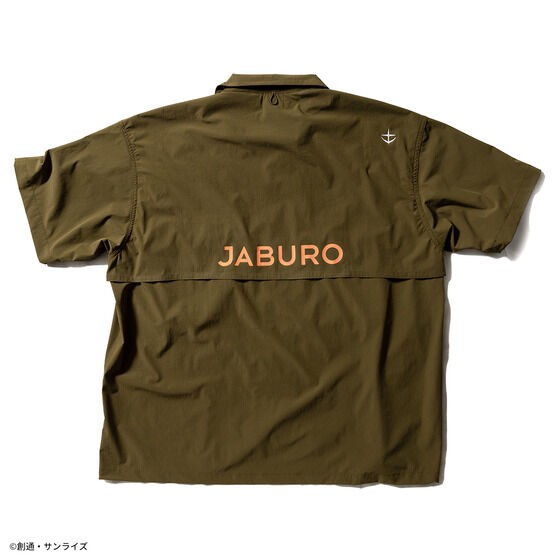 PRE-ORDER : STRICT-G JABURO "Mobile Suit Gundam" Field Open Collar Shirt