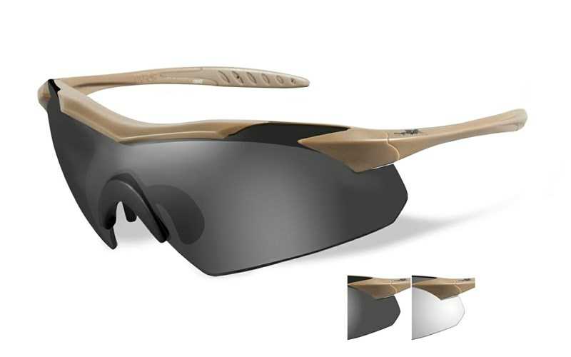 WX Vapor 3511 Grey/Clear Tan Frame