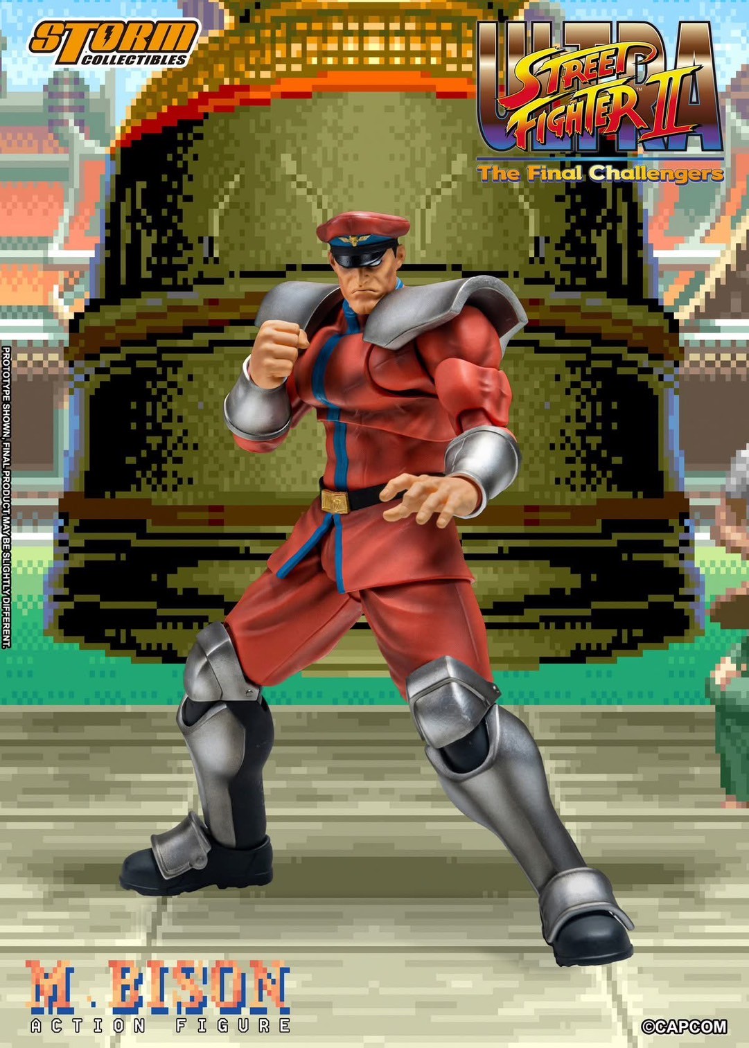 Pre-order : Ultra Street Fighter II: The Final Challengers M. Bison by Storm Collectibles