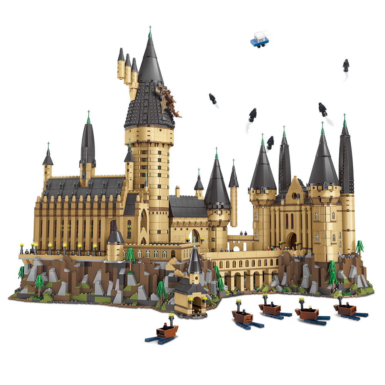 King 83037 Harry Potter - Hogwarts Castle 6742pcs