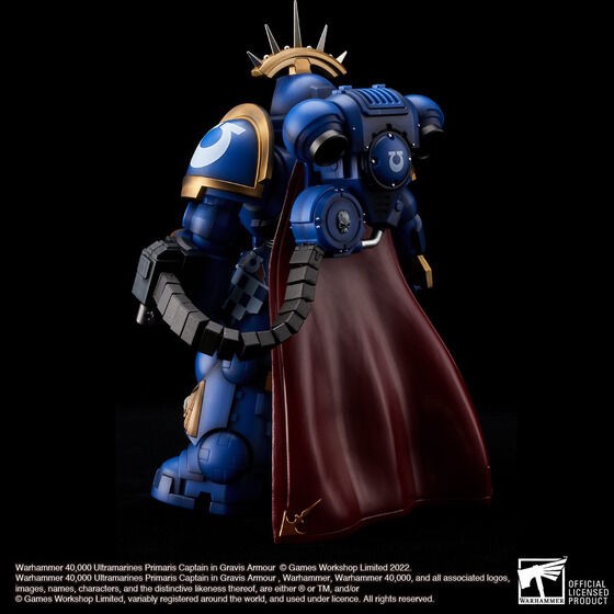 PRE-ORDER : WARHAMMER 40,000 ULTRAMARINES PRIMARIS CAPTAIN IN GRAVIS ARMOUR