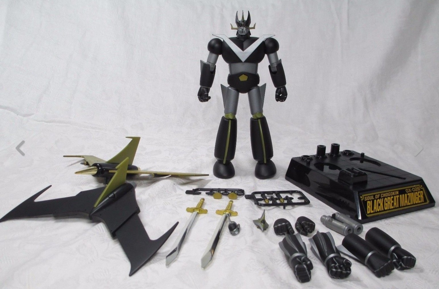Soul Of Chogokin GX-02B Great Mazinger Black by Bandai