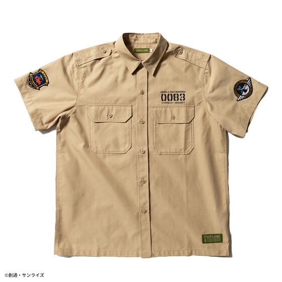 PRE-ORDER : STRICT-G.ARMS "Mobile Suit Gundam 0083 STARDUST MEMORY" Short Sleeve Shirt