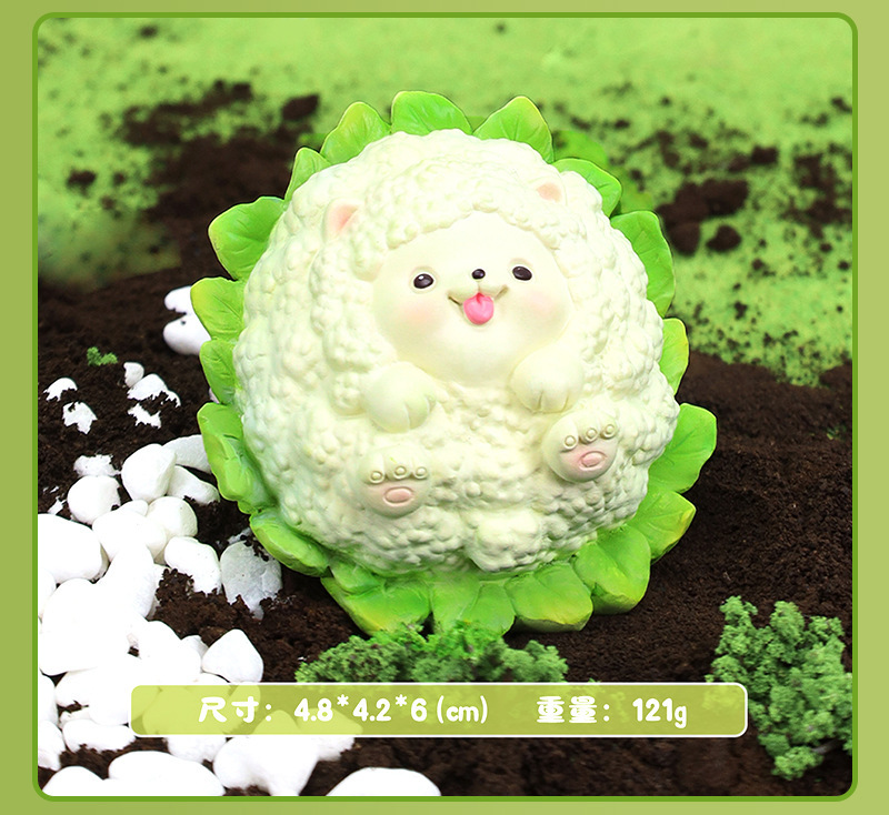 Blind Box ชุดหมาผัก ได้ 1 กล่อง- Vegetable Fairy The World of Vegetable (set of 6+1secret)