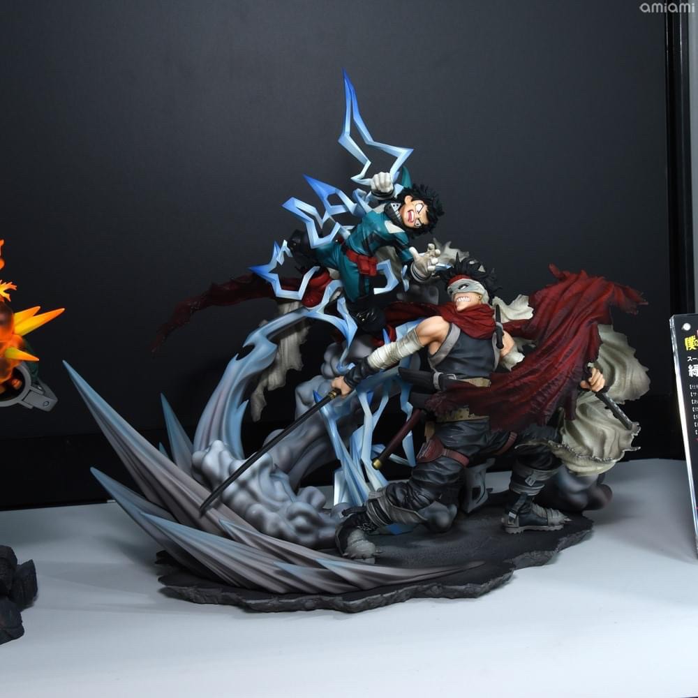 Pre-order : S-FIRE My Hero Academia Super Situation Figure: Izuku Midoriya vs. Stain by Takara Tomy