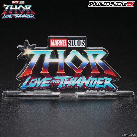 PRE-ORDER : Acrylic Logo Display EX MARVEL Thor: Love and Thunder