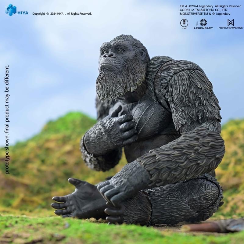 Pre-order : EXQUISITE BASIC Series Godzilla x Kong: The New Empire Kong Action Figure by Hiya Toys