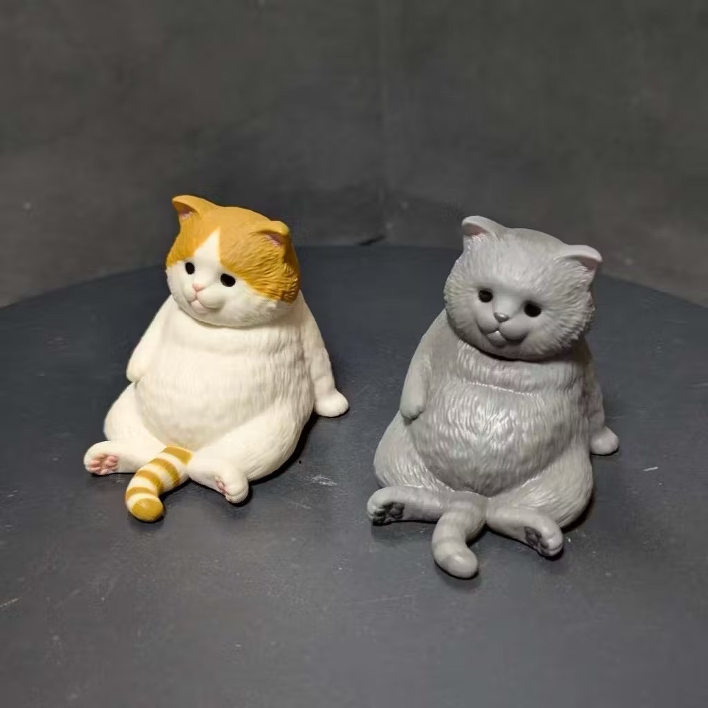 โมเดลแมวพุงนิ่มลิขสิทธิ์แท้ Mocchiri Kororin Cat by Bandai