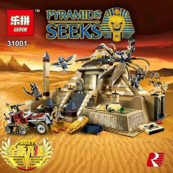 Lepin 31001 Pharaoh’s Quest - Scorpion Pyramid 822pcs