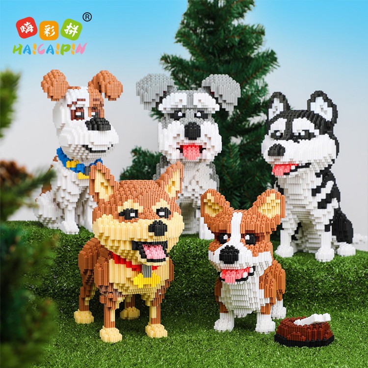 Haicaipin 8602-8686 Animal Dog & Panda