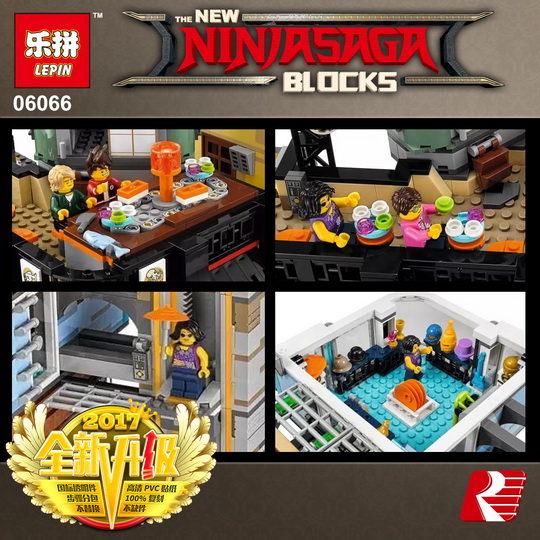 Lepin 06066 Ninjago Ninjago City 4953pcs