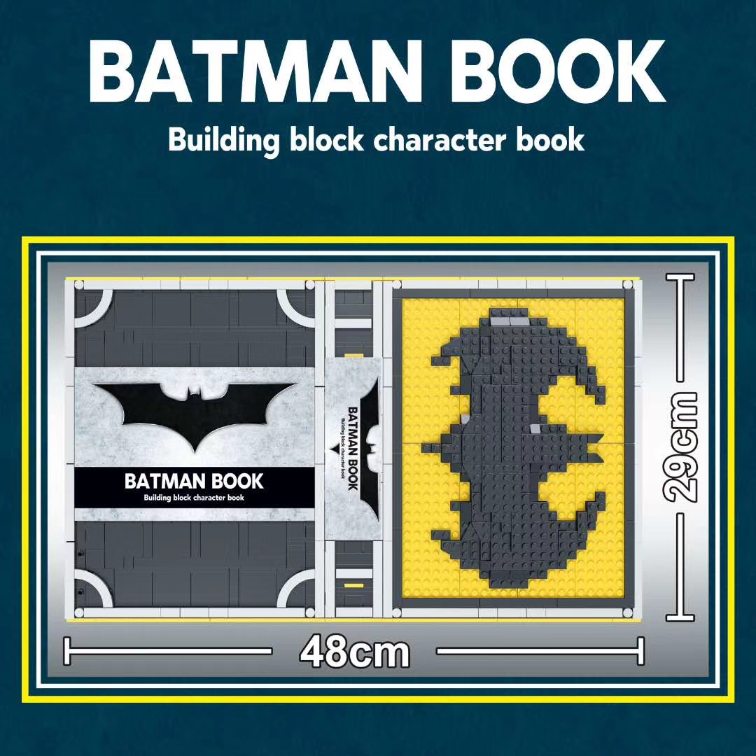 J 13002 Batman Book 2420pcs