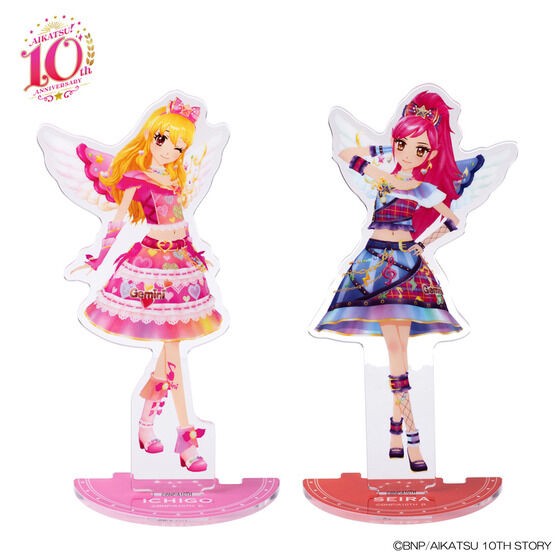 PRE-ORDER : Aikatsu! Acrylic Stand (Data Carddass ver.) [2nd] * Full set with benefits