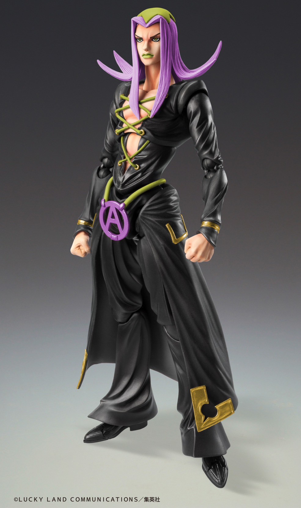 Pre-order : Super Action Statue Leone Abbacchio Ver. Black (JoJo's Bizarre Adventure Part 5) by Medicos