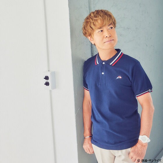 PRE-ORDER : STRICT-G ZERO STAR "Mobile Suit Gundam" Polo Shirt Core Fighter