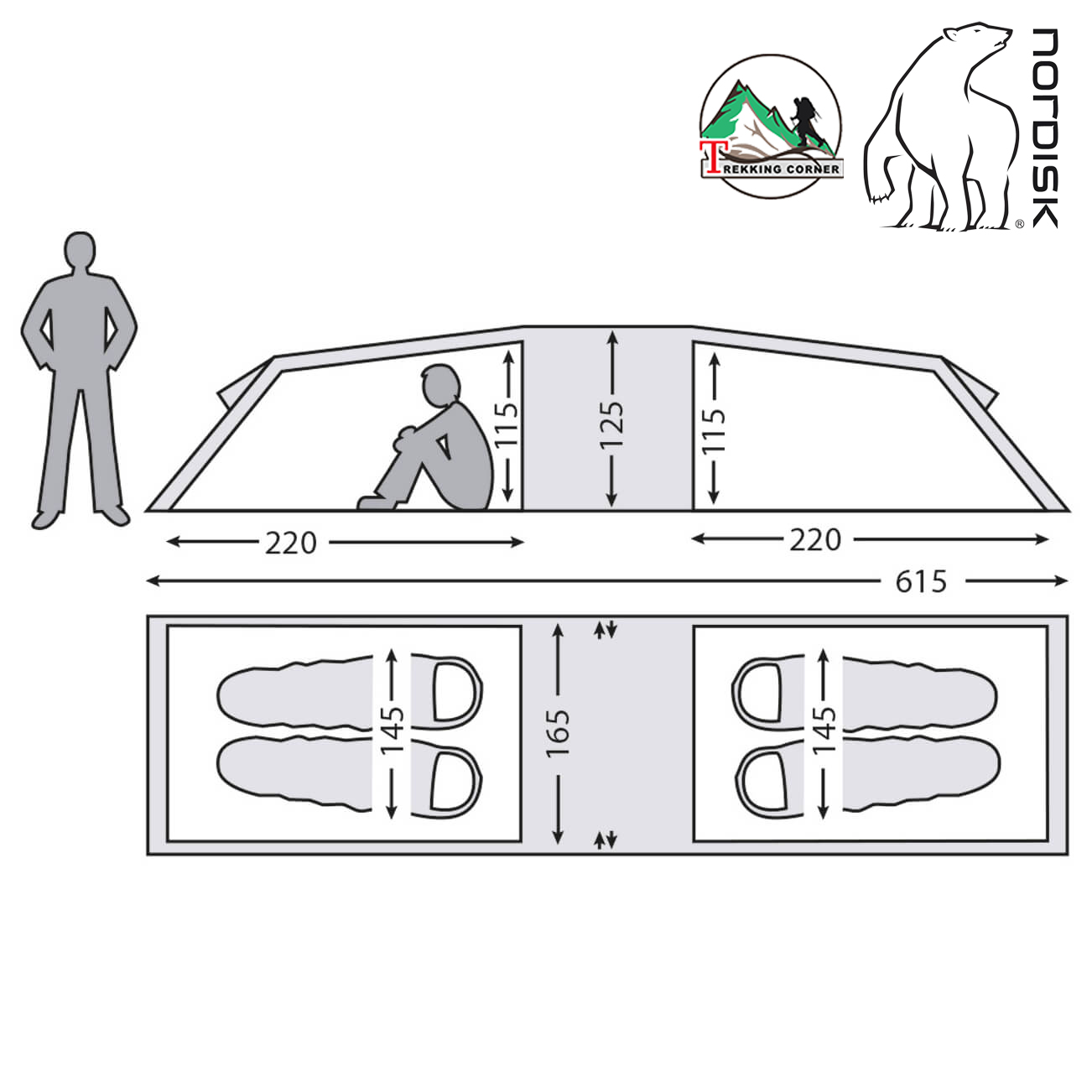 เต๊นท์ Nordisk Rago 4