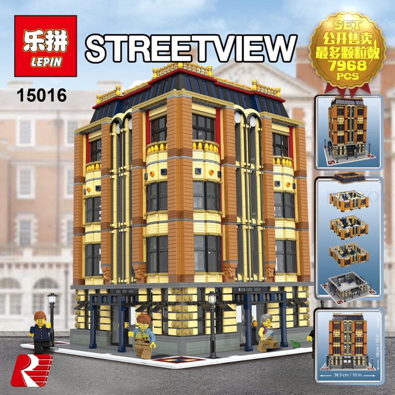 Lepin 15016 Apple Square University 7968pcs