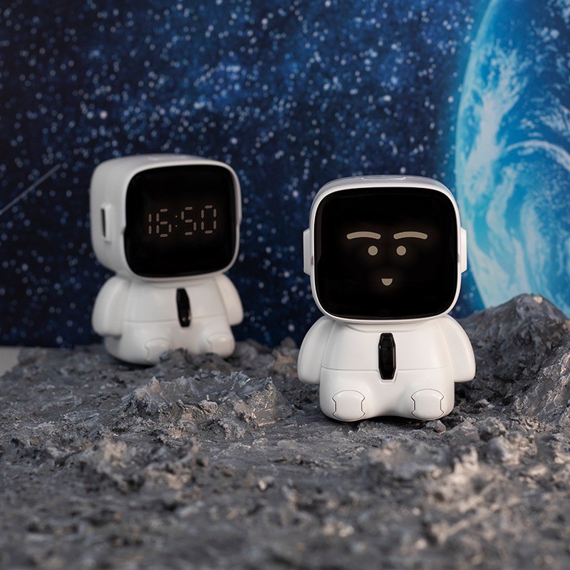 นาฬิกาปลุกตั้งโต๊ะ Astronaut Big Head Alarm Clock