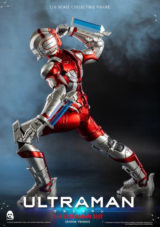 PRE-ORDER : Ultraman Suit (Anime Version) 1/6 Scale Collectible Figure By THREEZERO