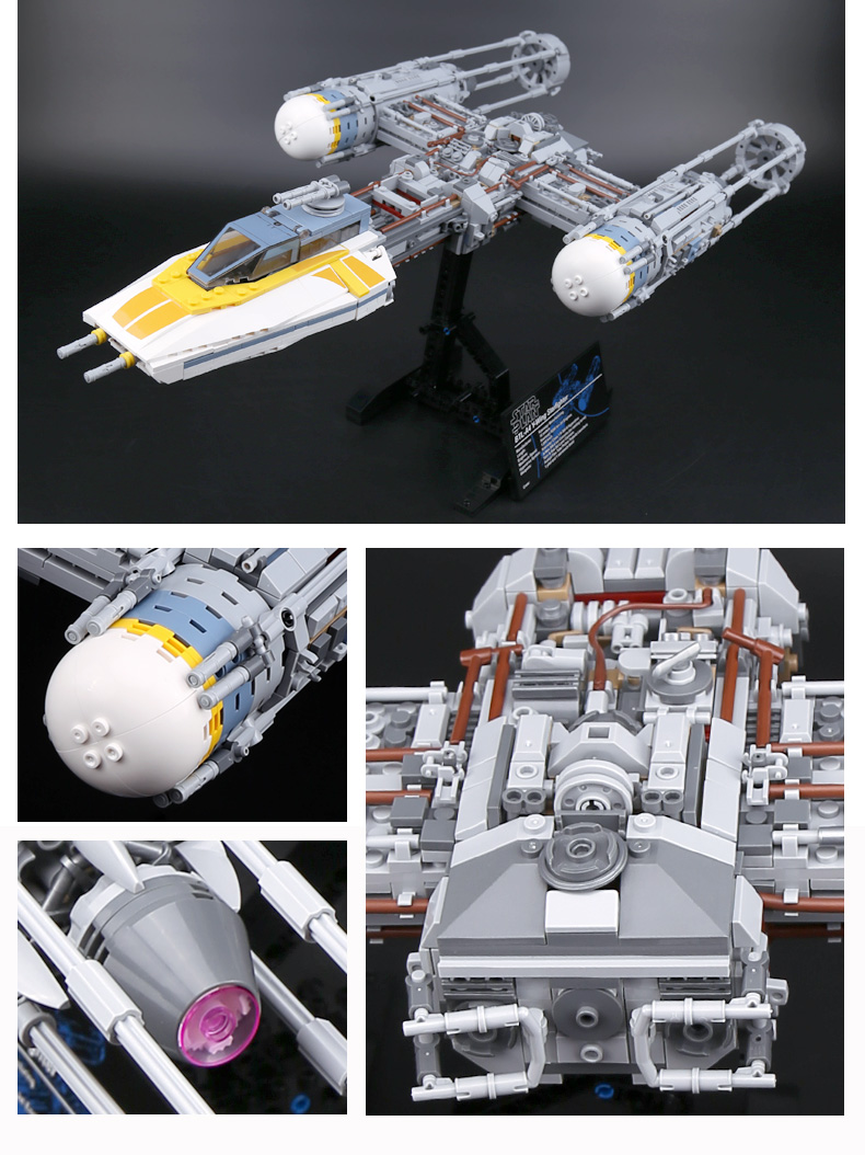 Lepin 05143 Star Wars Y-Wing Starfighter 2203pcs