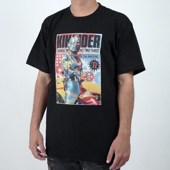 PRE-ORDER : Yoshihito Sugahara Android Kikaider Kikaider/Red & Blue T-shirt