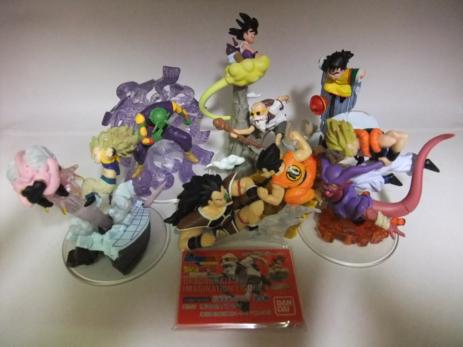 HG Dragon Ball Z Imagination Figure 8 Gashapon by Bandai (Set of 6)