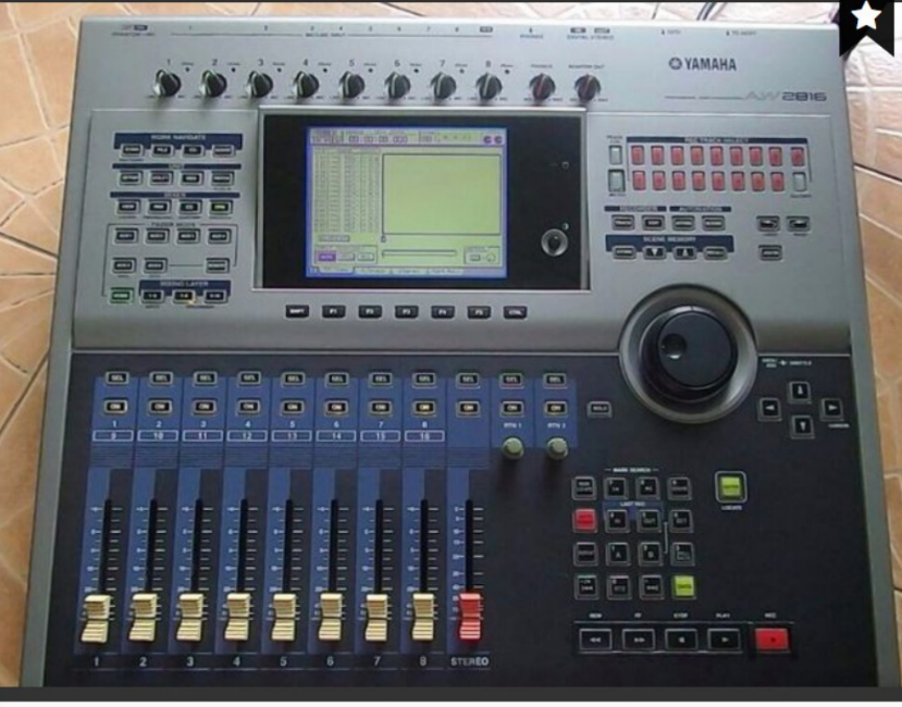 คู่มือการใช้งาน Yamaha AW2816