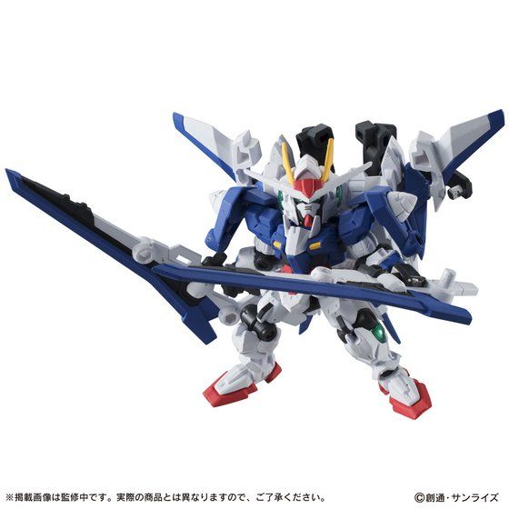 $ Mobile Suit Gundam MOBILE SUIT ENSEMBLE EX06A 00 Qan[T] Full Saber + EX06B 00 XN Raiser (PB)