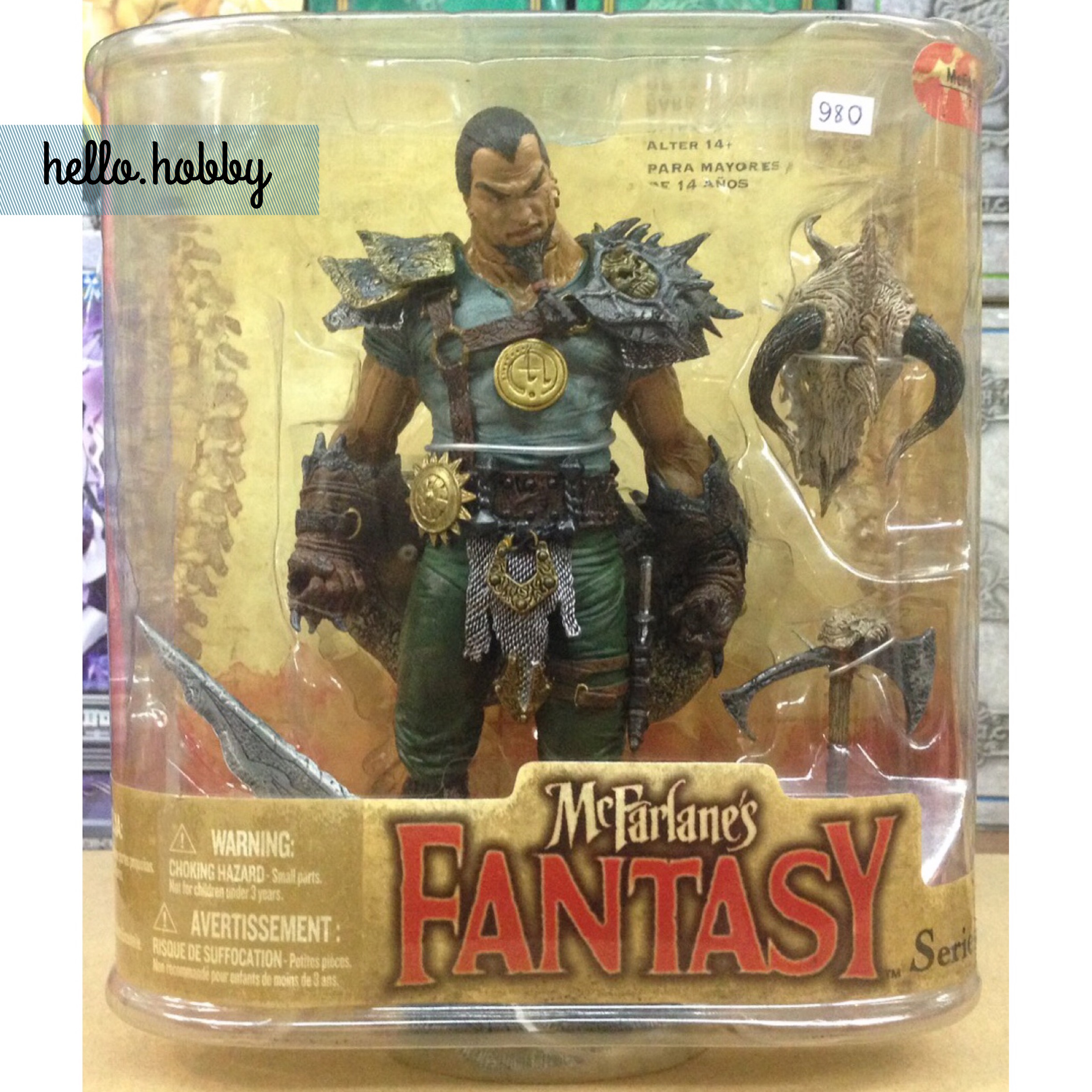 McFarlane’s Fantasy Series 1 - Legend of the Blade Hunters - Tyr (Dragon Rider)