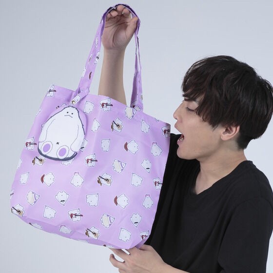 PRE-ORDER : Ohsama Sentai King-Ohger Moffun Eco Bag with Storage Pouch