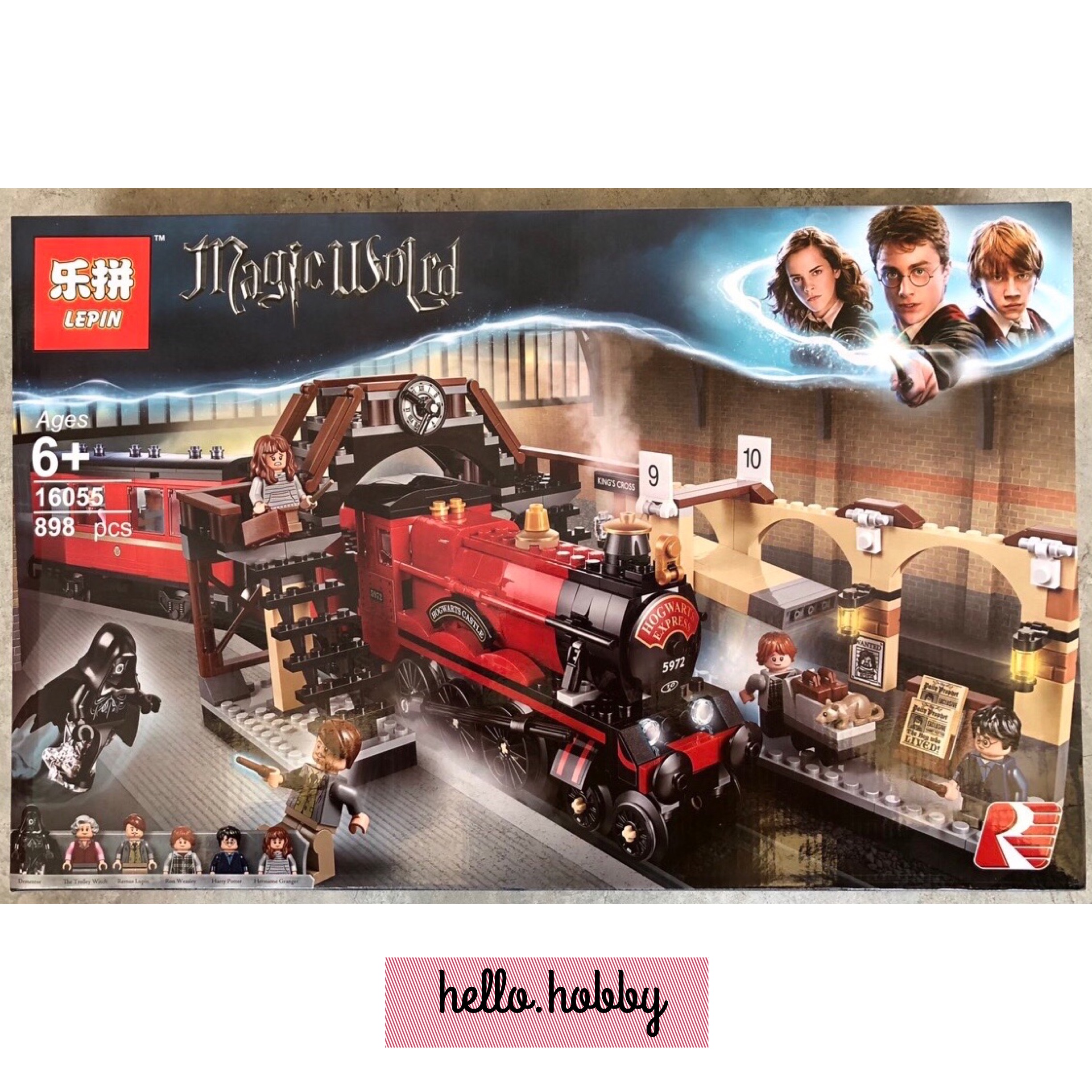 Lepin 16055 Harry Potter Hogwarts Express 898pcs