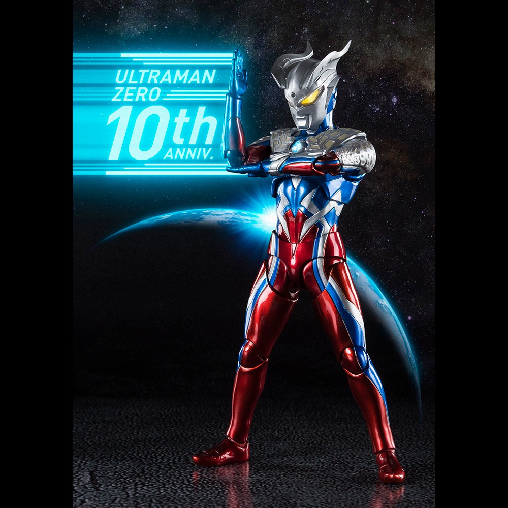 S.H.Figuarts Ultraman Zero 10th Anniversary Special Color Ver. [TAMASHII NATION 2020] by Bandai (Limited Lot JP มีกล่องน้ำตาล)