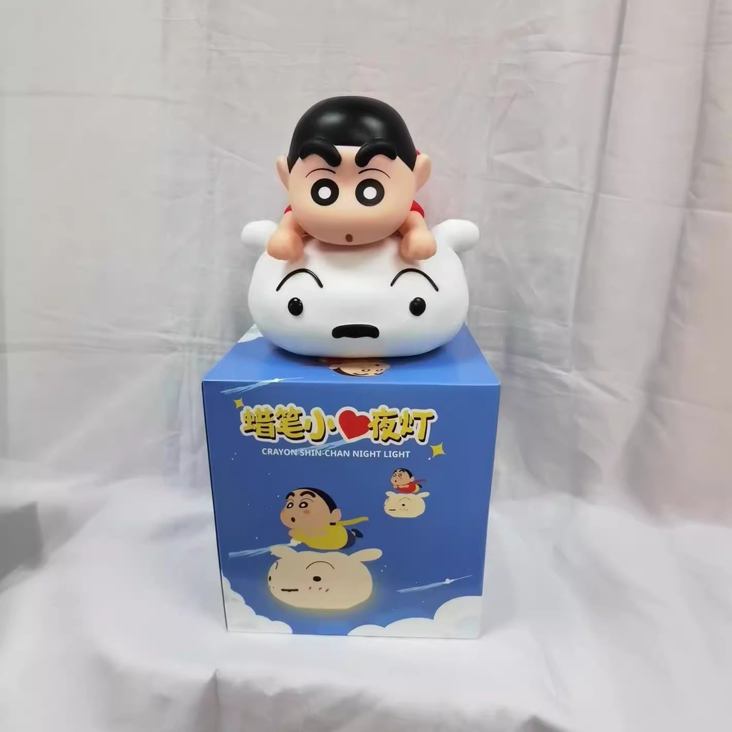 โคมไฟชินจัง - Crayon Shinchan Riding Shiro Night Light Lamp